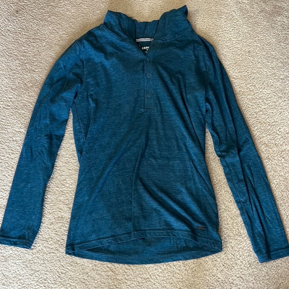 Express Men’s Hooded Henley